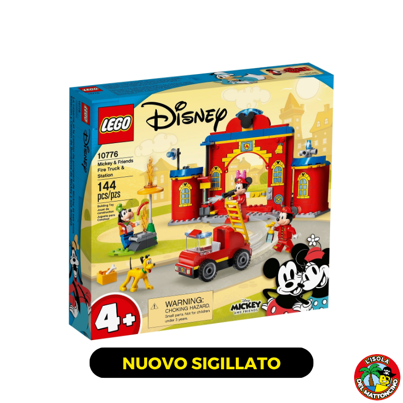 10776 - Disney - Mickey & Friends Fire Truck & Station