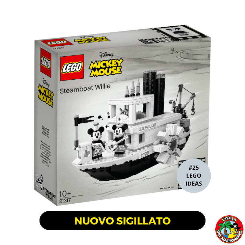 21317 - Ideas - Steamboat Willie