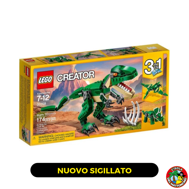 31058 - Creator - Mighty Dinosaurs