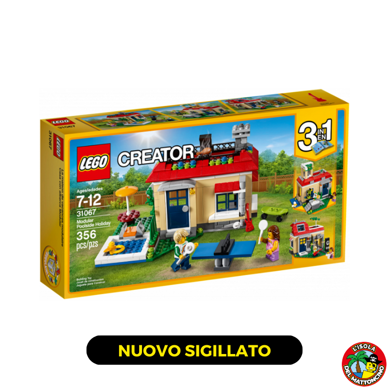 31067 - Creator - Modular Poolside Holiday
