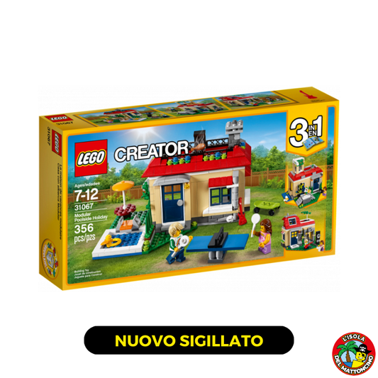 31067 - Creator - Modular Poolside Holiday