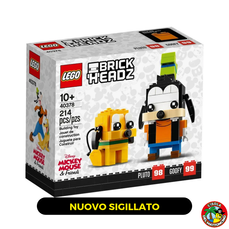 40378 - Brickheadz - Pluto & Goofy