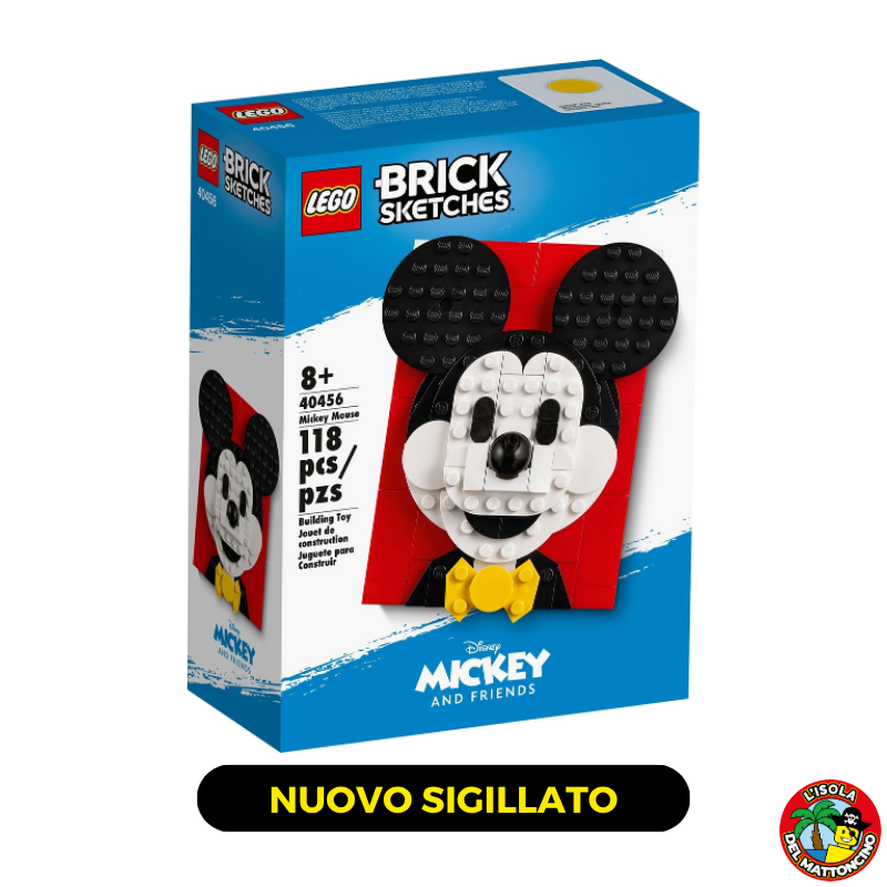 40456 - Brick Sketches - Mickey Mouse