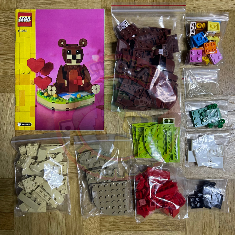 40462 - Holiday & Event - Valentine's Brown Bear