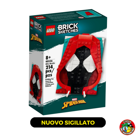 40536 - Brick Sketches - Miles Morales