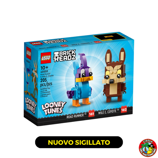 40559 - Brickheadz - Road Runner & Wile E. Coyote