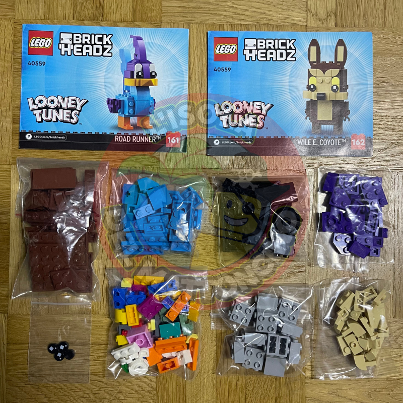 40559 - Brickheadz - Road Runner & Wile E. Coyote