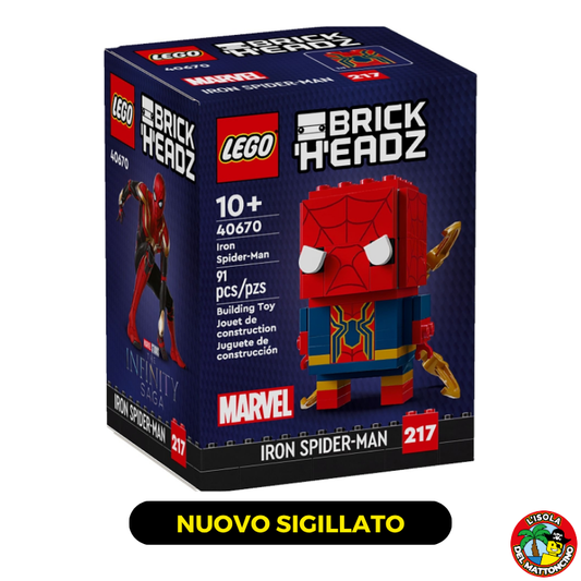 40670 - Brickheadz - Iron Spider-Man
