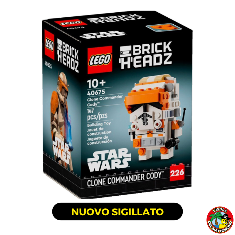 40675 - Brickheadz - Clone Commander Cody