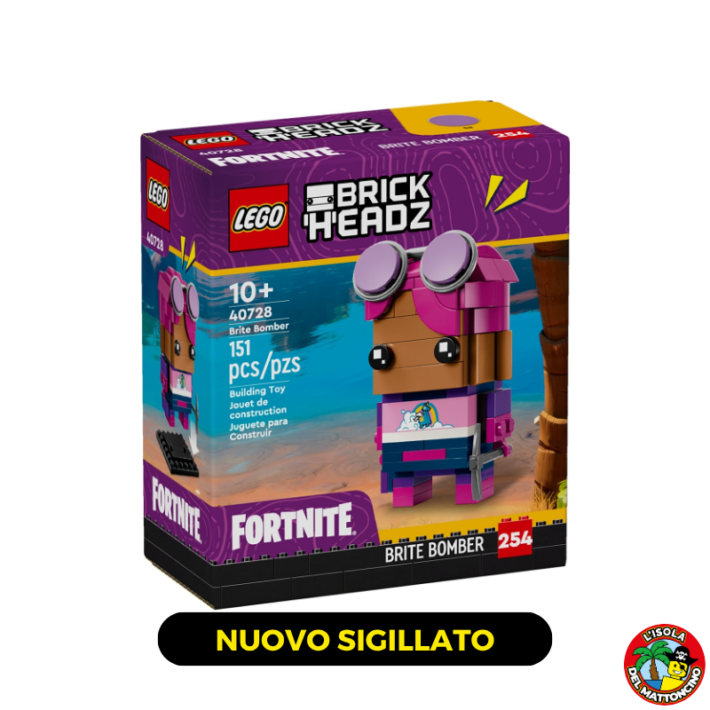 40728 - Brickheadz - Brite Bomber