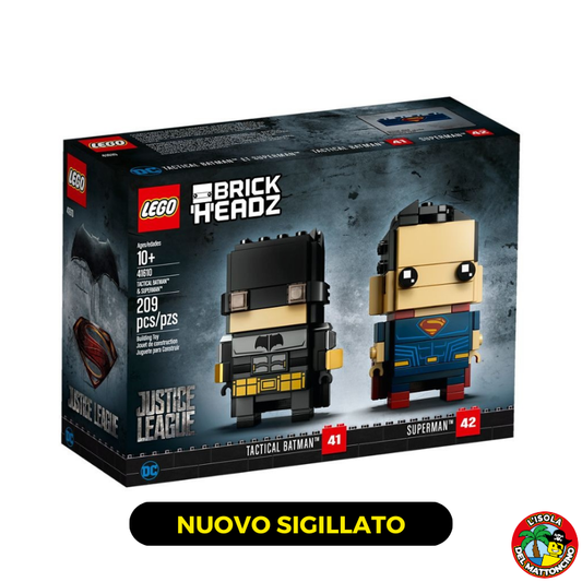 41610 - Brickheadz - Tactical Batman & Superman