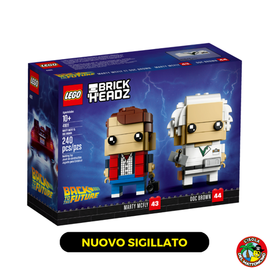 41611 - Brickheadz - Marty McFly & Doc Brown