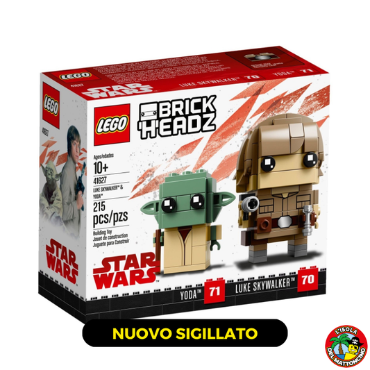 41627 - Brickheadz - Luke Skywalker & Yoda