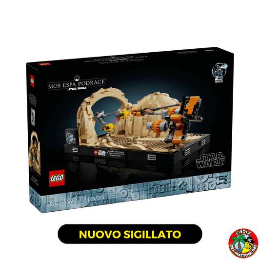 75380 - Star Wars - Diorama gara degli sgusci su Mos Espa