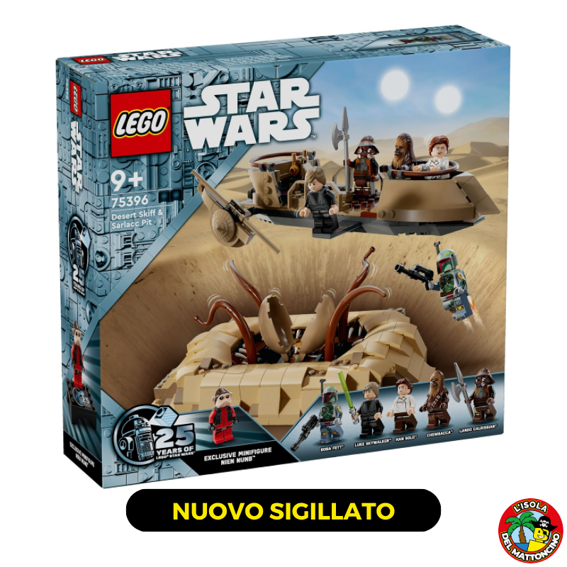75396 - Star Wars - Desert Skiff & Sarlacc Pit