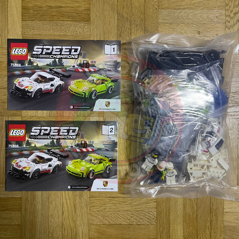 75888 - Speed Champions - Porsche 911 RSR + 911 Turbo