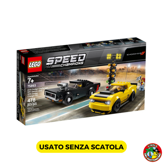 75893 - Speed Champions - Dodge Challenger and Dodge Charger