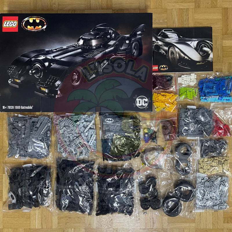 76139 - Super Heroes - 1989 Batmobile