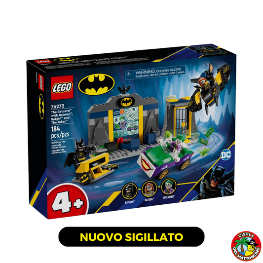76272 - Super Heroes - The Batcave With Batman, Batgirl And The Joker