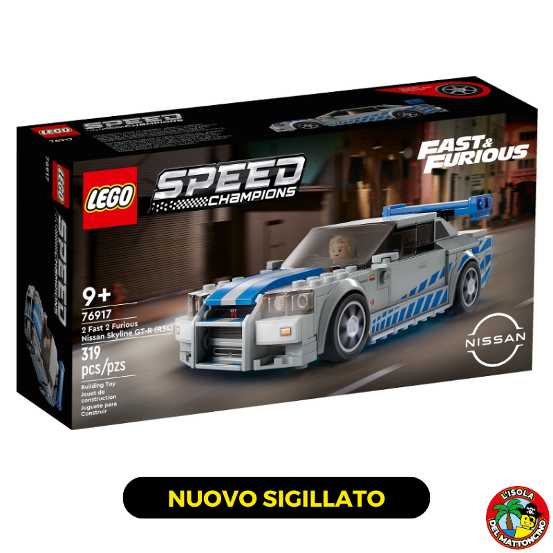 76917 - Speed Champions - 2 Fast 2 Furious Nissan Skyline GT-R