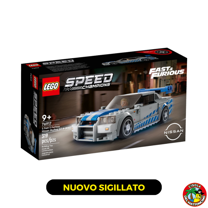 76917 - Speed Champions - 2 Fast 2 Furious Nissan Skyline GT-R