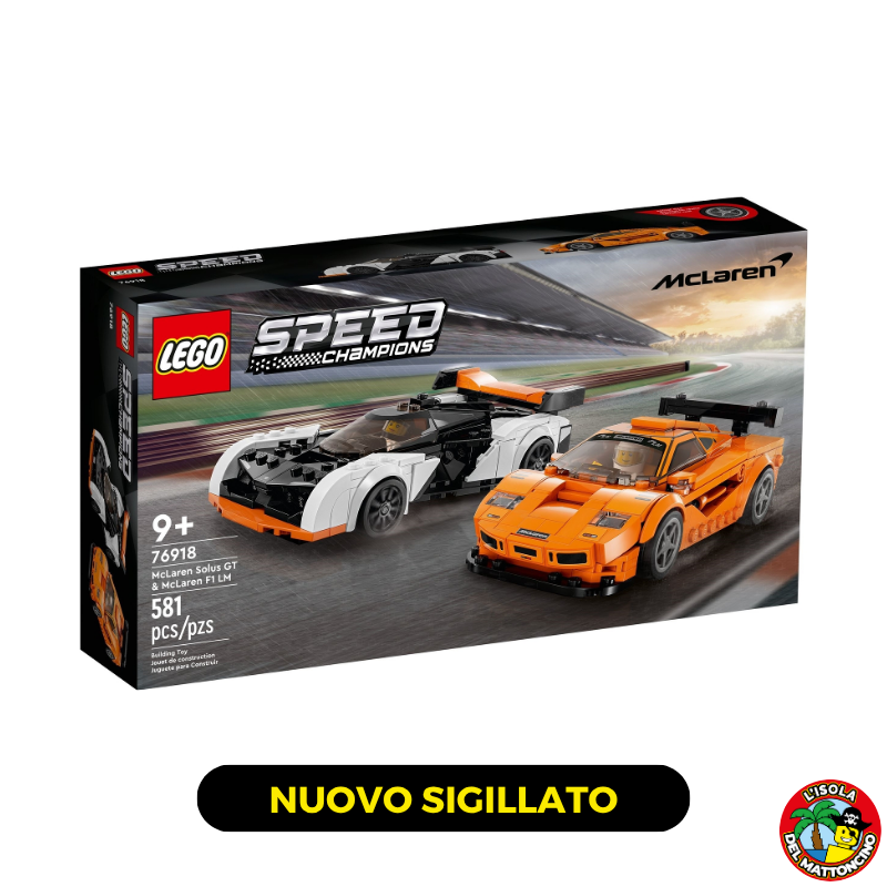 76918 - Speed Champions - McLaren Solus GT & McLaren F1 LM
