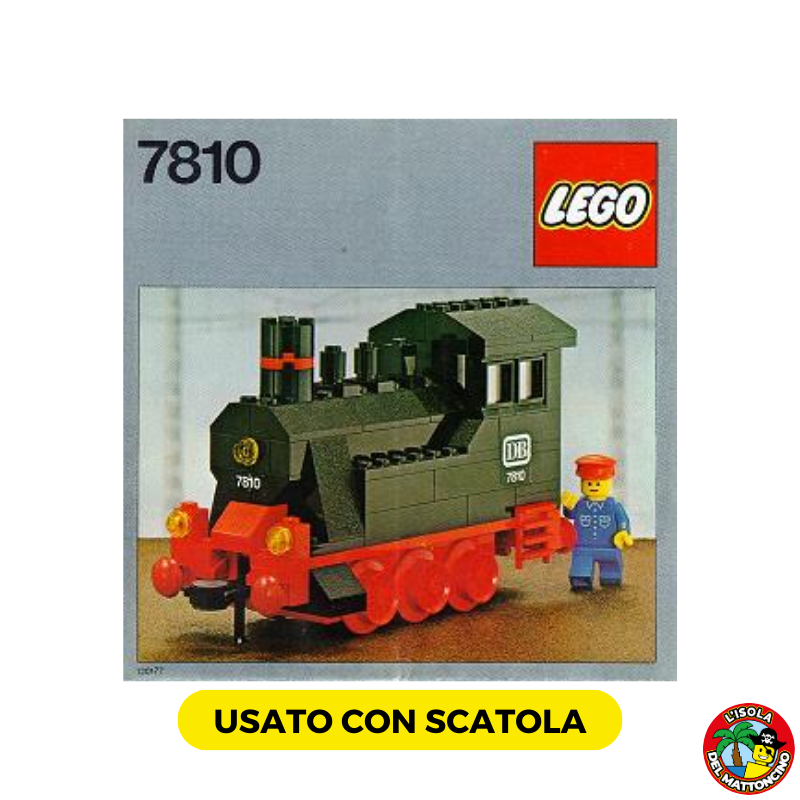 7810 - Train - Push-Along Steam Engine (Locomotive)