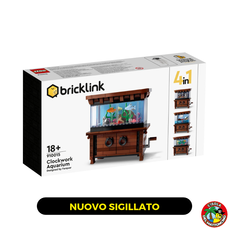 910015 - Bricklink Designer Program - Clockwork Aquarium