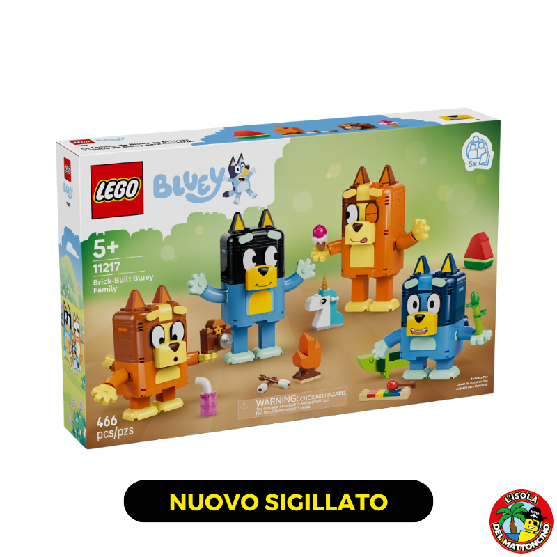 11217 - Bluey - Brick-Built Bluey Family