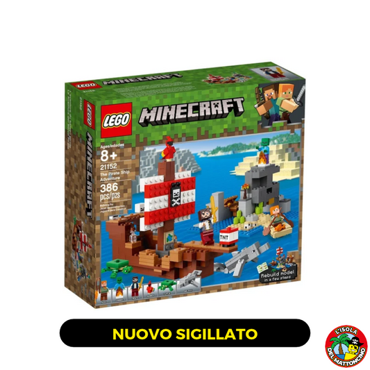 21152 - Minecraft - The Pirate Ship Adventure