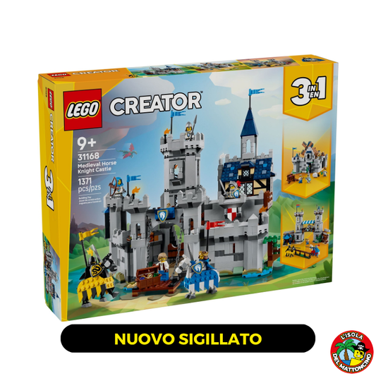 31168 - Creator - Medieval Horse Knight Castle
