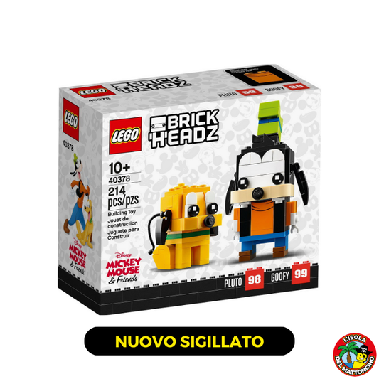 40378 - Brickheadz - Pluto & Goofy