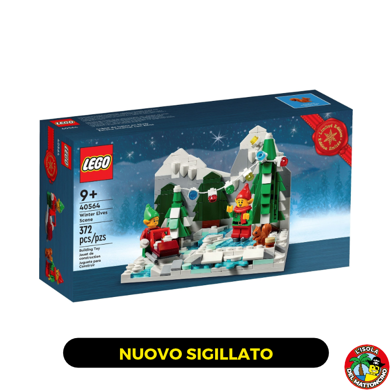 40564 - Holiday & Event - Winter Elves Scene