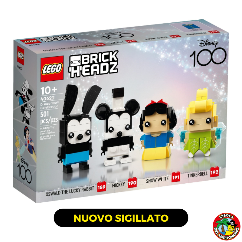 40622 - Brickheadz - Disney 100th Celebration
