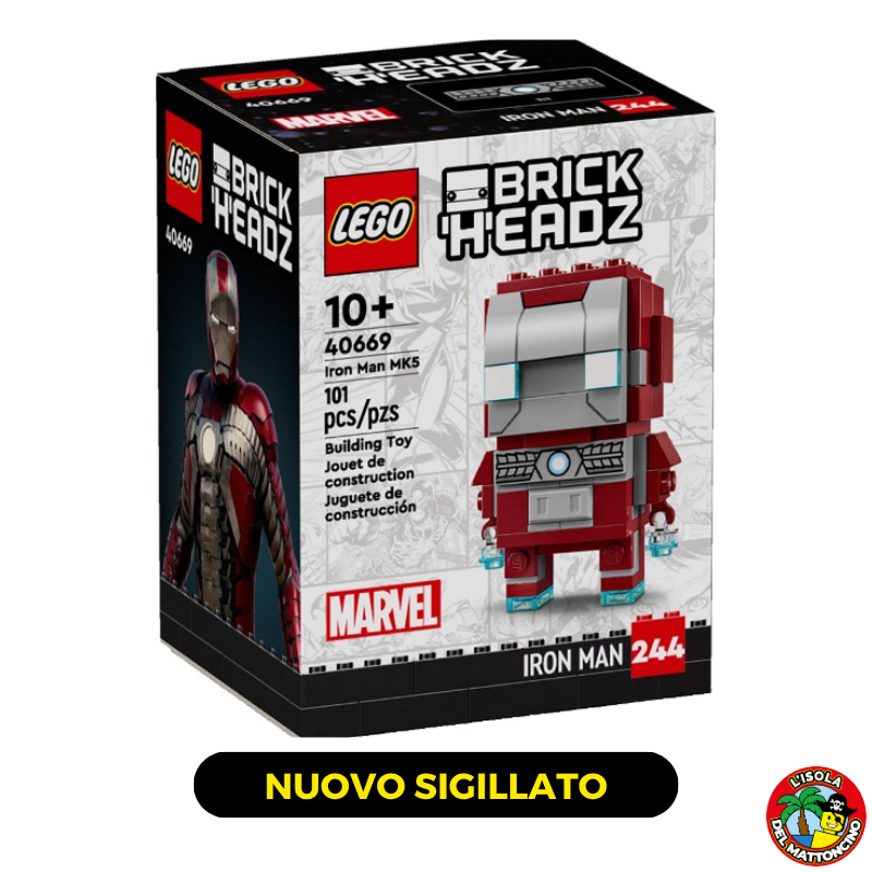 40669 - Brickheadz - Iron Man MK5