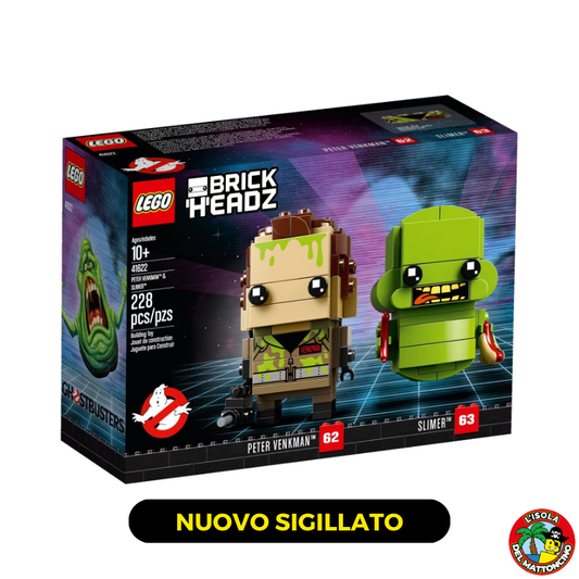 41622 - Brickheadz - Peter Venkman & Slimer