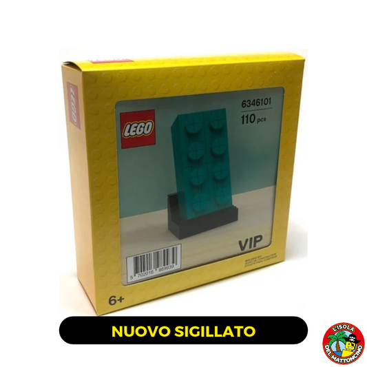 5006291 - Promotional - Buildable 2 x 4 Dark Turquoise Brick