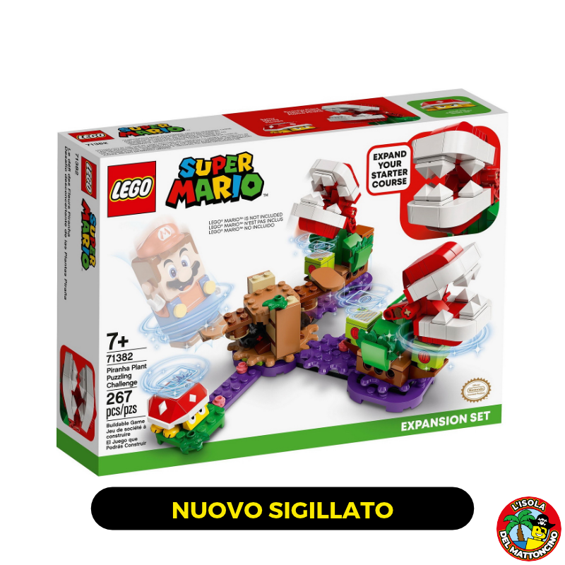 71382 - Super Mario - Piranha Plant Puzzling Challenge