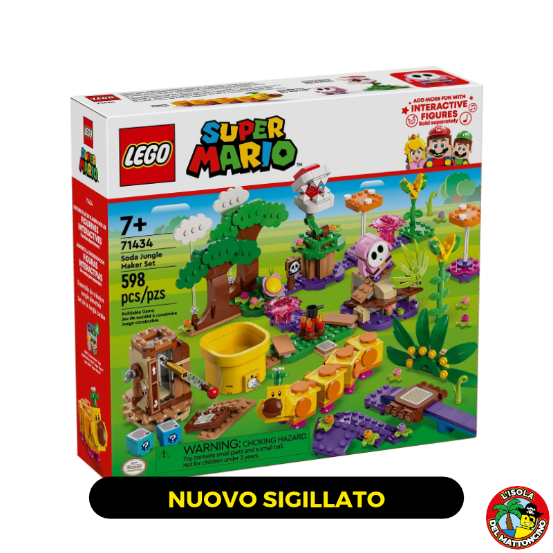 71434 - Super Mario - Soda Jungle Marker Set