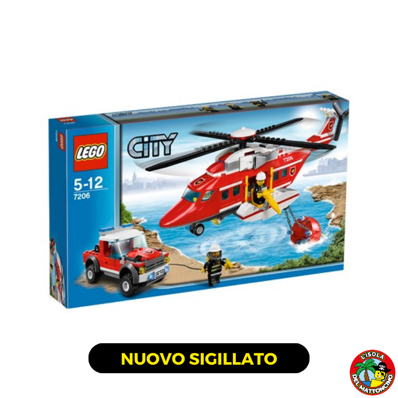 7206 - City - Fire Helicopter