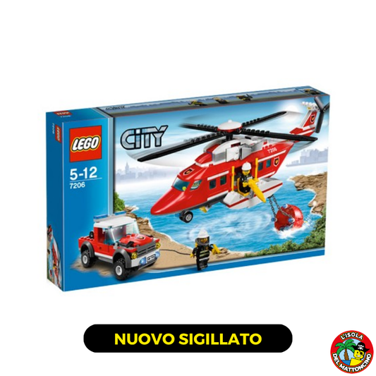7206 - City - Fire Helicopter