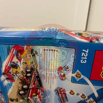 7213 - City - Off-Road Fire Truck & Fireboat