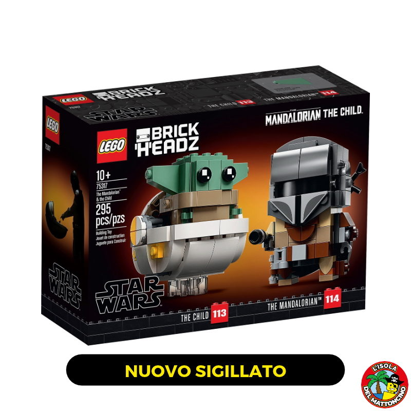 75317 - Brickheadz - The Mandalorian & The Child