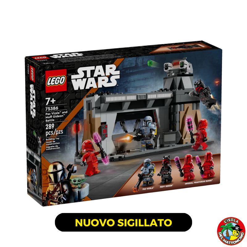 75386 - Star Wars - Paz Vizsla And Moff Gideon Battle