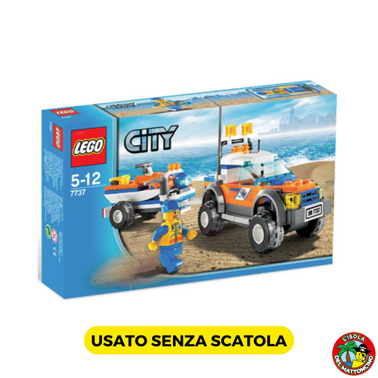 7737 - City - Coast Guard 4WD & Jet Scooter