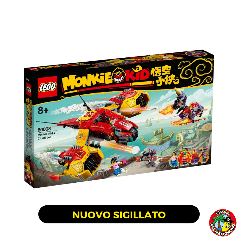 80008 - Monkie Kid - Monkie Kid's Cloud Jet
