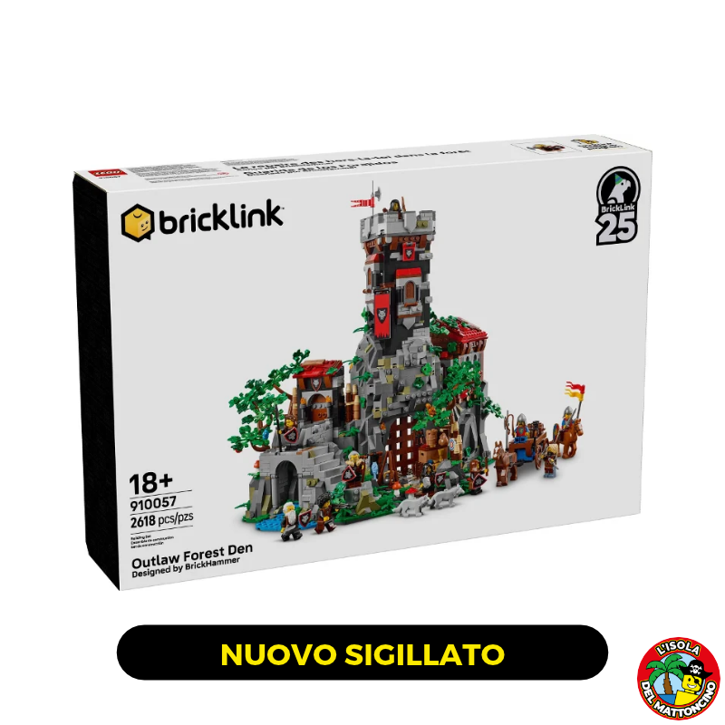 910057 - Bricklink Designer Program - Outlaw Forest Den