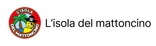 L'isola del mattoncino logo
